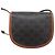 Céline NUOVA BORSA A MANO CELINE MINI BESACE TOILE TRIOMPHE 196702 BORSA A TRACCOLLA Marrone - vista 2