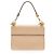 Borsa a spalla media Fendi Leather Kan I F Marrone Beige - vista 3