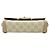 Borsa a tracolla mini Gucci GG Supreme Horsebit 1955 Marrone Beige - vista 3