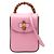 Mini mochila Gucci Bamboo Rosa