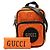 Gucci Off The Grid Schultertasche Orange - Ansicht 7