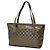 Gucci GG Bedruckte Tote Bag Golden Metallisch - Ansicht 2