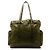 Bolso Tote con Cordón Gucci Double G Verde - vista 3