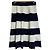 Autre Marque BLUE LABEL CRESTBRIDGE Strickrock mit Streifen Blau - Ansicht 2