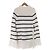 Autre Marque Noble Border Knit Sweater White - view 2