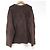 Autre Marque Babylone Cable V-Neck Wool Pullover Brown - view 2