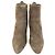 Stivaletti corti in camoscio JIMMY CHOO BILLIE 65 Marrone Grigio - vista 2
