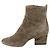 Stivaletti corti in camoscio JIMMY CHOO BILLIE 65 Marrone Grigio - vista 3