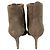 Stivaletti corti in camoscio JIMMY CHOO BILLIE 65 Marrone Grigio - vista 5