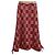 Autre Marque Falda larga de tweed WONDERFUL WORLD Rosa