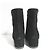 Autre Marque Bottines courtes en daim TALANTON Noir - vue 3
