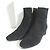 Autre Marque Bottines courtes en daim TALANTON Noir - vue 8
