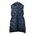 Max Mara The Cube Down Vest Coat Blue Navy blue
