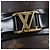 Louis Vuitton LV Logo Monogram Leder-Mules Braun - Ansicht 7