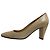 Autre Marque Sergio Rossi Leder-Pumps mit eckiger Kappe Beige - Ansicht 4