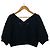 Autre Marque Beauty＆Youth United Arrows 6 ROKU Knit Pullover Negro - vista 2