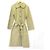 Autre Marque Abrigo largo Lisette Piping Beige
