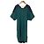 Autre Marque CAST : Vestido de punto combo con detalle en la espalda Verde Azul marino