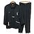 Autre Marque Completo giacca-camicia e pantaloni Olleborebla Alberobello Nero