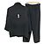 Autre Marque Completo giacca-camicia e pantaloni Olleborebla Alberobello Nero - vista 2