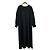 Autre Marque Lautreamont langes Kleid mit V-Ausschnitt Schwarz - Ansicht 4