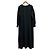 Autre Marque Lautreamont langes Kleid mit V-Ausschnitt Schwarz - Ansicht 5