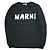 Camiseta de manga larga Marni en jersey de algodón orgánico Negro