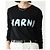 Camiseta de manga larga Marni en jersey de algodón orgánico Negro - vista 3