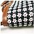 Marni TROPICALIA DAISY CROSSBODY Borsa a tracolla 2way in pelle di vitello e cotone Nero - vista 11