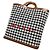 Marni TROPICALIA DAISY CROSSBODY Borsa a tracolla 2way in pelle di vitello e cotone Nero - vista 5
