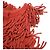 Autre Marque CLANE W FACE FRINGE KNIT VEST Strickweste Orange - Ansicht 6