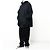 Autre Marque Engineered Garments Madison Parka 20oz Melton Coat Negro - vista 3