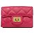 Chanel 2.55 Lammleder Trifold Geldbörse Pink