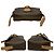 Céline Celine Macadam Leather Shoulder Bag Brown - view 10