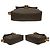 Céline Celine Macadam Leather Shoulder Bag Brown - view 12
