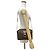 Céline Celine Macadam Leather Shoulder Bag Brown - view 4