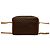 Céline Celine Macadam Leather Shoulder Bag Brown - view 6