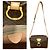 Céline Celine Macadam Leather Shoulder Bag Brown - view 7