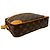 Borsa a tracolla Louis Vuitton Trocadero Monogram in pelle Marrone Bronzo - vista 15
