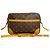 Louis Vuitton Trocadero Monogram Schultertasche aus Leder Braun Bronze