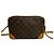 Borsa a tracolla Louis Vuitton Trocadero Monogram in pelle Marrone Bronzo - vista 8