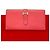 Hermès Béarn Soufflet Chevre Lange Geldbörse Pink
