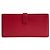 Hermès Béarn Soufflet Chevre Lange Geldbörse Pink - Ansicht 7