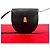 Borsa a tracolla in lucertola Yves Saint Laurent Nero