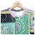 Versace T-Shirt Schwarz Pink Grün - Ansicht 5