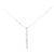 Autre Marque Collier en diamants Au750 Argenté