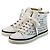 Hermès Hermes Jimmy Cutwork Leather High Top Sneakers 36 Blanco
