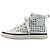 Hermès Hermes Jimmy Cutwork Leather High Top Sneakers 36 Blanco - vista 2
