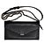 Autre Marque Cartera de cuero All Saints Captain Chain Negro