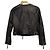Autre Marque GRACE CONTINENTAL Lederjacke kurz Schwarz - Ansicht 2